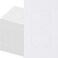 Wakhow Outlet Insulators Draft Sealers 100 Pack Winter Electrical Outlet Insulation Pads EVA Foam Gasket for Wall Light Switch Socket Cover Compatible with Duplex Toggle Rocker Wall Plate Openings