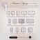 SLEEKLIGHTING Pack of 4 Wall Plate Outlet Switch Covers by SleekLighting Classic Marble Architecture Wall plates Variety of Styles DecoratorDuplexToggleBlank Combo Size 1 Toggle