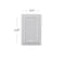 SLEEKLIGHTING Pack of 4 Wall Plate Outlet Switch Covers by SleekLighting Classic White Beadboard Wall plates Variety of Styles DecoratorDuplexToggleBlank Combo Size 1 Gang Blank