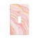 WOFOLE Pink Marble Light Switch Cover Wall Plate Single Toggle Light Switch Covers 1 Gang Switch Plate Covers Wall Plates Decorative for Kitchen Bedroom Living Room 45 x 276