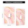 WOFOLE Pink Marble Light Switch Cover Wall Plate Single Toggle Light Switch Covers 1 Gang Switch Plate Covers Wall Plates Decorative for Kitchen Bedroom Living Room 45 x 276