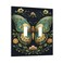 PPZCXWP Butterfly Ornate with Flower Light Switch Covers Double Toggle 2 Gang Wall Plate Dual Decorative Switchplate Electrical Faceplate for Farmhouse Decor