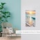 Pznen Beach Sunset Ocean 1Gang Single Toggle Wall Plate Wave Seaside Nature Scenery Light Switch Cover Plates 45x 276 for Living Room Kitchen Coastal Decor