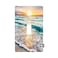 Pznen Beach Sunset Ocean 1Gang Single Toggle Wall Plate Wave Seaside Nature Scenery Light Switch Cover Plates 45x 276 for Living Room Kitchen Coastal Decor
