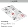 Pznen Decorative Winter Snow 1Gang Single Toggle Wall Plate Christmas Snowflakes Scenery Light Switch Cover Plates 45x 276 for Home Office Decor