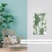 Pznen Tropical Palm 1Gang Single Toggle Wall Plate Palm Tree Green Leaf Light Switch Cover Plates 45x 276 for Home Office Coastal Decor
