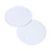 Qlvily 4PCS 5 Ceiling Cover Plate Metal Plate Flat Round Electrical Cover Round Electrical Box Cover Ceiling Hole Cover Screws Included Hole Distance 35