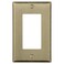Rio Salto Signature Brass Light Switch Cover Antique Brass Gold Rocker 1Gang