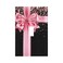 JIEXUTE Rose Gold Glitter Bling Single Toggle Light Switch Cover Pink Bow Decorative Wall Plate 1 Gang Device Electric Switchplate for Home Country Decor Mid Size