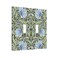 Rougui Decorative Switch Plate Covers William Morris Green Plant Leaf Blue Flower 2 Gang Wall Plate Double Toggle Light Switch Cover Plate Electric Dual Device Electrical Faceplate