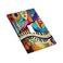 Rougui ROUGUI Piano Keys Musical Notes Light Switch Covers 1 Gang Single Toggle Wall Plate Decorative Switchcover Electrical Switchplate for Country Living Decor