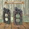 AMAJY Rustic Black Bear Wall Plate Cover Climbing Bear on Tree Branch Design Decorative Double Outlet Cover for Cabin Lodge Rustic Decor Durable Resin Material Easy to Install