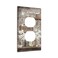 wyehjut Rustic Farmhouse Country Daisy Floral Duplex Outlet Cover Light Switch Wall Plate Decorative Receptacle Switchplate Electrical Faceplate for Bathroom Kitchen Home Decor Accessories 5 X 3