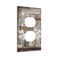 wyehjut Rustic Farmhouse Country Daisy Floral Duplex Outlet Cover Light Switch Wall Plate Decorative Receptacle Switchplate Electrical Faceplate for Bathroom Kitchen Home Decor Accessories 5 X 3