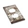 wyehjut Rustic Farmhouse Country Daisy Floral Duplex Outlet Cover Light Switch Wall Plate Decorative Receptacle Switchplate Electrical Faceplate for Bathroom Kitchen Home Decor Accessories 5 X 3