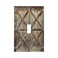 Spshian Rustic Shabby Worn Brown Wooden Barn Doors 1 Gang Light Switch Cover Decorative Single Toggle Wall Plate Switchcovers Electrical Switchplate Home Decor for Farmhouse Living Room Bedroom Decora