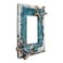 Top Brass Sea Turtle Light Switch and Outlet Cover Electrical Plates HandPainted Resin Wall Decor for Beach Coastal Nautical Styles Ocean Waves Design Mounting Screws Included Rocker Switch