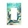 Ovitssrk Sea Turtle Starfish Ocean Single Rocker Wall Plate Cover 1 Gang Light Switch Cover Decorative Faceplate for Bathroom Bedroom Kitchen Room Decor Wallplate 45 x 276 Inch