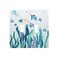 Wpshijia Sea Turtles Wall Ocean Grass Jellyfish Fish Sea Seaweed Bubbles Double Toggle Wall Plate 2 Gang Light Switch Cover Decorative Electrical Switchplate Faceplate for Living Room Bathroom Home De
