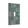 Sghxwp Decorative Switch Plate Covers Morocco Talavera Mexican Tile Printed Green Mandala 1 Gang Single Toggle Light Switch Cover Jumbo Size Wall Plate Electrical Switchplate Receptacle Plug