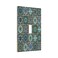 Sghxwp Decorative Switch Plate Covers Morocco Talavera Mexican Tile Printed Green Mandala 1 Gang Single Toggle Light Switch Cover Jumbo Size Wall Plate Electrical Switchplate Receptacle Plug