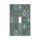Sghxwp Decorative Switch Plate Covers Morocco Talavera Mexican Tile Printed Green Mandala 1 Gang Single Toggle Light Switch Cover Jumbo Size Wall Plate Electrical Switchplate Receptacle Plug