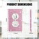 Gaocai Shiny Pink Rhinestones Wall Plates Light Switch Decorative Cover Plate Single Toggle Rhinestones Outlet Covers Wall Plate Decorative