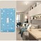 Gaocai Shiny Silver Blue Rhinestones Wall Plates Switch Plate Covers Decorative Light Switch Cover Single Toggle Rhinestones Outlet Covers Wall Plate