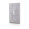 Gaocai Shiny Silver Rhinestones Wall Plates Light Switch Decorative Cover Plate Single Toggle Rhinestones Outlet Covers Wall Plate
