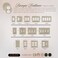 SLEEKLIGHTING SleekLighting Beveled Satin Nickel Wall plates Electric Outlet and Switch Covers Style 1 Gang Duplex 2 Pack