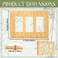Alckerou Solid Wood Triple Rocker Light Switch Plate 48 X68 Bamboo Light Switch Cover Quality Raw Wooden Switch Plates And Outlet Covers Decorative Wall Outlet Cover