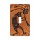 Gianlaima Southwest Native American Kokopelli Retro Flute Decor Print Light Switch Plate Cover Plastic Wall Plates Single Gang Toggle Switch