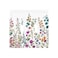 Spshian Decorative Light Switch Plate Covers Rustic Wild Flowers Boho Purple Red Floral Leaves 2 Gang Wall Plate Double Toggle Switch Cover Plate Electric Dual Device Electrical Faceplate