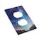 Spshian Decorative Outlet Covers Purple Galaxy Starry Sky Forest Mountains 1 Gang Duplex Light Switch Cover Plate Electrical Switch plate Covers Wall Plates Receptacle Covers for Home Decor