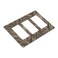 Spshian Decorative Outlet Covers Rustic Brown Herringbone Wood Boards 3 Gang Wall Plate Triple Rocker Decora Light Switch Cover Plate Jumbo Electrical GFCI Switch Plate Cover for Farmhouse Decor