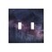 Spshian Decorative Switch Plate Covers Purple Nebula Galaxy Space Mountain Tree Unique 2 Gang Wall Plate Double Toggle Light Switch Covers Plate Electric Dual Device Electrical Faceplate