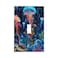 Spshian Light Switch Cover Blacklight Jellyfish Sea Turtle Fantasy Ocean 1 Gang Wall Plate Cover Single Toggle Switch Plate Covers Decorative Electrical Faceplate for Bathroom Home Decor