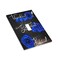 Spshian Light Switch Cover Blue Rose Thankful Grateful Blessed 1 Gang Wall Plate Cover Romantic Blue Floral Single Toggle Outlet Covers Decorative Switchplate Electrical Faceplate for Home Decor