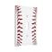 Spshian Light Switch Cover Plate Baseball Sports Cool Red White 1 Gang Switch Plate Covers Single Toggle Wall Plates Decorative Electrical Faceplate for Bathroom Bedroom Decor