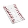 Spshian Light Switch Cover Plate Baseball Sports Cool Red White 1 Gang Switch Plate Covers Single Toggle Wall Plates Decorative Electrical Faceplate for Bathroom Bedroom Decor
