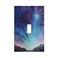 Spshian Light Switch Cover Plate Purple Galaxy Starry Sky Forest Mountains 1 Gang Switch Plate Covers Single Toggle Wall Plates Decorative Electrical Faceplate for Bathroom Bedroom Decor