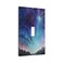 Spshian Light Switch Cover Plate Purple Galaxy Starry Sky Forest Mountains 1 Gang Switch Plate Covers Single Toggle Wall Plates Decorative Electrical Faceplate for Bathroom Bedroom Decor