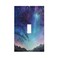 Spshian Light Switch Cover Plate Purple Galaxy Starry Sky Forest Mountains 1 Gang Switch Plate Covers Single Toggle Wall Plates Decorative Electrical Faceplate for Bathroom Bedroom Decor