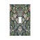 Spshian William Morris Floral Boho Midnight Blue Bohemian Flower Single Toggle Light Switch Covers Decorative 1 Gang Wall Plate Cover Electrical Device Switchplate Faceplate for Country Bathroom Decor