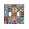 Gianlaima Talavera Mexican Ceramic Tiles Watercolor Decor Print Light Switch Plate Cover Plastic Wall Plates Double Gang Toggle Switch