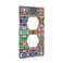 Gianlaima Talavera Mexican Ceramic Tiles Watercolor Decor Print Light Switch Plate Cover Plastic Wall Plates Single Gang Electrical Switch Duplex Outlet Cover