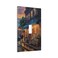 Tewujay Book Store on City Street Light Switch Covers 1 Gang Single Toggle Wall Plate Decorative Switchcover Electrical Switchplate for Country Living Decor