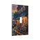 Tewujay Book Store on City Street Light Switch Covers 1 Gang Single Toggle Wall Plate Decorative Switchcover Electrical Switchplate for Country Living Decor