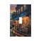 Tewujay Book Store on City Street Light Switch Covers 1 Gang Single Toggle Wall Plate Decorative Switchcover Electrical Switchplate for Country Living Decor