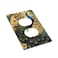 Tewujay Peacock with Flowered Background Light Switch Cover 1 Gang Outlet Plate Single Duplex Wall Plate Covers Decorative Switchplate Electrical Faceplate for Farmhouse Living Decor